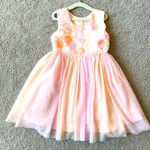 Tulle flower dress